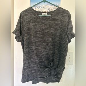 Ava & Viv Grey Patterned Shirt